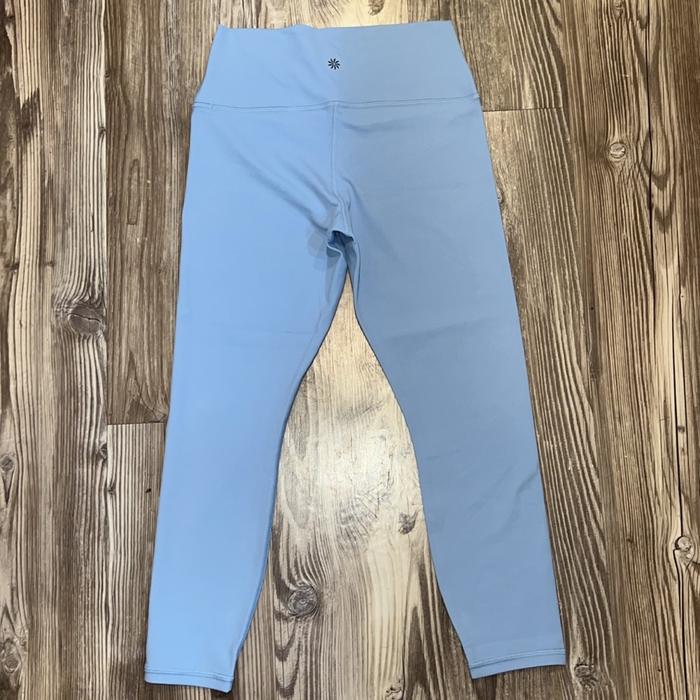 Athleta Transcend 7/8 Tight Leggings Blue - Picture 2 of 10